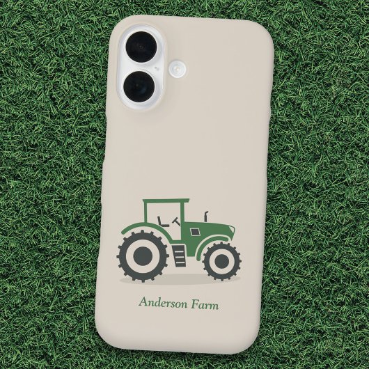 農場のトラクター iPhone 16ケース