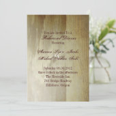 農場のトラックの西部の結婚式のリハーサルの夕食 招待状 (スタンド正面)