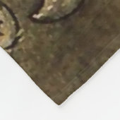 『農場のトロール』スウェーデンのアーティスト、ジョン・バウアーによる フリースブランケット (角)