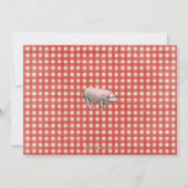 農場のパーティの招待状-古いMacDonaldに農場がありました 招待状 (裏面)