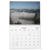 農場のブタのデザイン カレンダー (1月 2026)