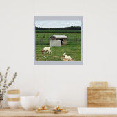 農場のヤギ ポスター (キッチン)