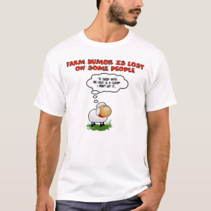 農場のユーモア Tシャツ