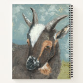 農場のライフグレーヤギ ノートブック (裏面)