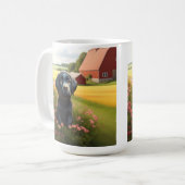 農場のラブラドール・レトリーバー コーヒーマグカップ (正面左)