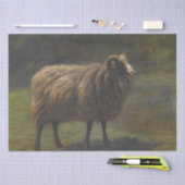 農場のラム（雄の羊） (by Rosa Bonheur) 薄葉紙 (クラフト)
