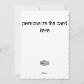 農場の入り口を歩いて行く シーズンカード (裏面)