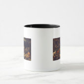 農場の内部かせん断のヒツジ マグカップ (中央)