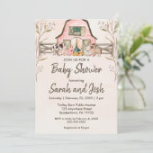 農場の動物のベビーシャワー招待状 招待状 (スタンド正面)