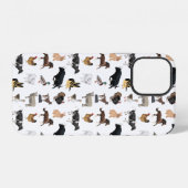 農場の動物の模様 iPhoneケース (裏面横)