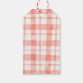 農場の動物の誕生日パーティー ギフトタグ (裏面)