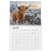農場の動物カレンダー カレンダー (1月 2027)