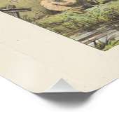 農場の動物 ヴィンテージ オランダ アート作品 ポスター (コーナー)