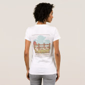 農場の動物 Tシャツ (裏面フル)