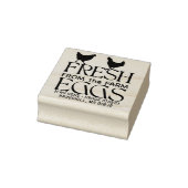 農場の卵のカートンのラベルから新規にパーソナライズ ラバースタンプ (スタンプ)