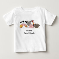 農場の友人の子供のTシャツ