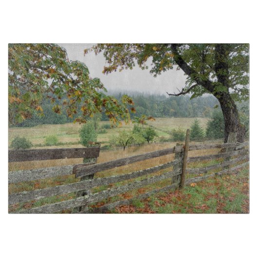 農場の古い塀 カッティングボード (正面)