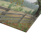 農場の古い塀 カッティングボード (角)