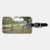農場の古い塀 ラゲッジタグ (正面横)