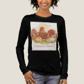 農場の名簿の引用 トライブレンドTシャツ (正面)