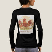 農場の名簿の引用 トライブレンドTシャツ (背面)