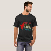 農場の家事をする時間だ Tシャツ (正面フル)