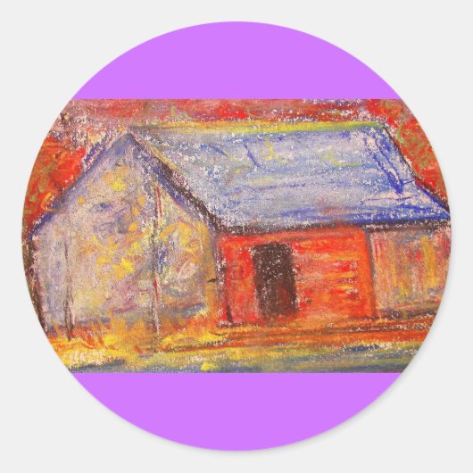 農場の家 ラウンドシール (正面)