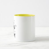 農場の小麦の方が生活が良い マグカップ (中央)