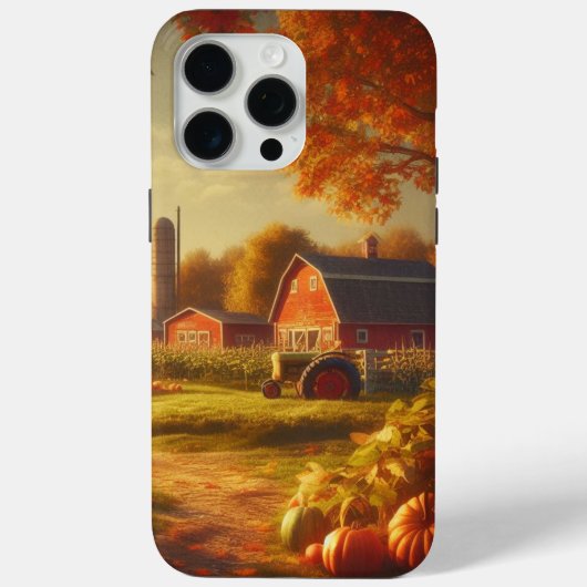 農場の感謝祭/秋/紅葉 Case-Mate iPhoneケース (裏面)