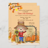 農場の招待状 招待状 (正面/裏面)