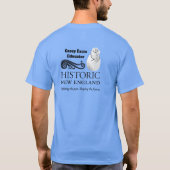 農場の教育者ver.1の暗闇のロゴ tシャツ (裏面)