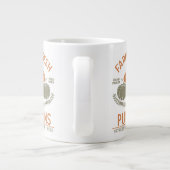 農場の新鮮なカボチャ | 手摘み ジャンボコーヒーマグカップ (裏面)