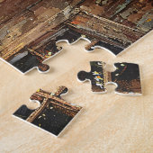 農場の根絵を描屋素朴 ジグソーパズル (側面)