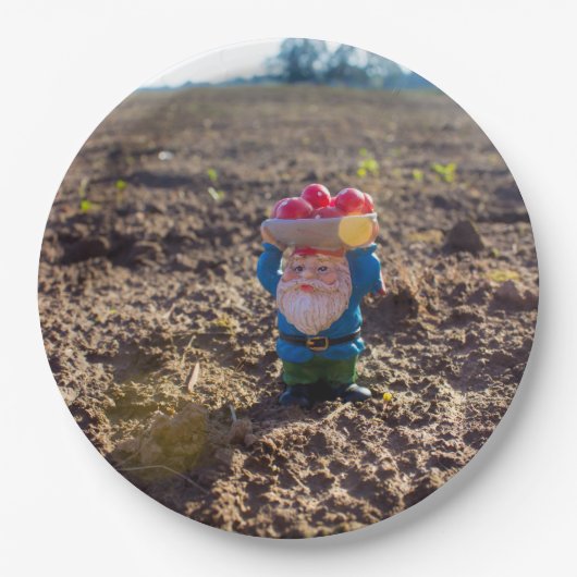 農場の格言 ペーパープレート (正面)