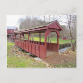農場の橋 ポストカード (正面)