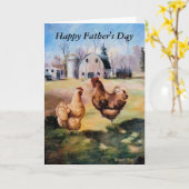 農場の父の日のカードで カード (黄色い花)