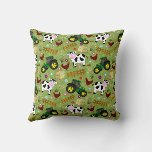 農場の牛 クッション (裏面)