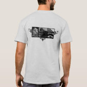 農場の犬及びカラス Tシャツ (裏面)