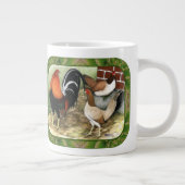 農場の狩猟鳥 ジャンボコーヒーマグカップ (右)