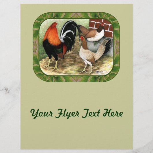 農場の狩猟鳥 チラシ (正面)