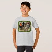 農場の狩猟鳥 Tシャツ (正面フル)