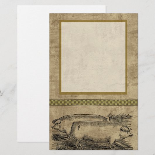 農場の生命 便箋 (正面/裏面)