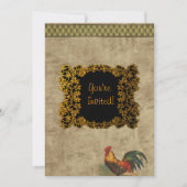 農場の生命 招待状 (正面)