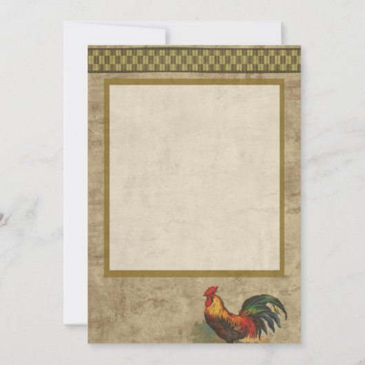 農場の生命 招待状 (裏面)