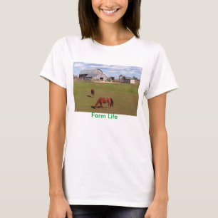 農場の生命Tシャツ Tシャツ