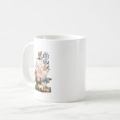 農場の生活はより良いおもしろい農業 コーヒーマグカップ (正面左)