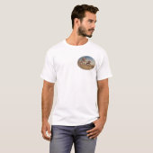 農場の空中にキジの-素晴らしい狩り Tシャツ (正面フル)