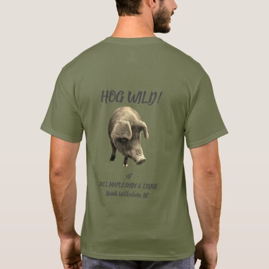 農場の豚 Tシャツ (裏面)