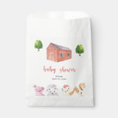 農場の赤ちゃんシャワー – 赤ちゃんシャワー フェイバーバッグ (正面)