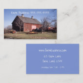 農場の風景 名刺 (正面/裏面)